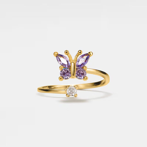 Butterfly Fidget Spinner Ring